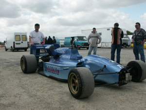 Daniel Vern et sa Lola T91 F3000